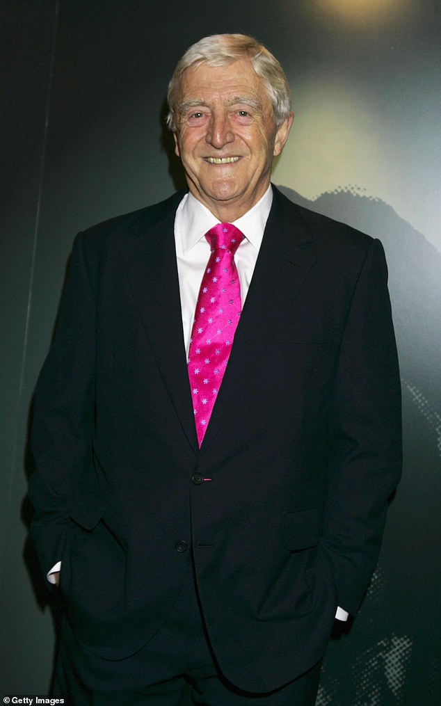 Broadcaster Michael Parkinson (pictured) died on 16 August 2023 aged 88