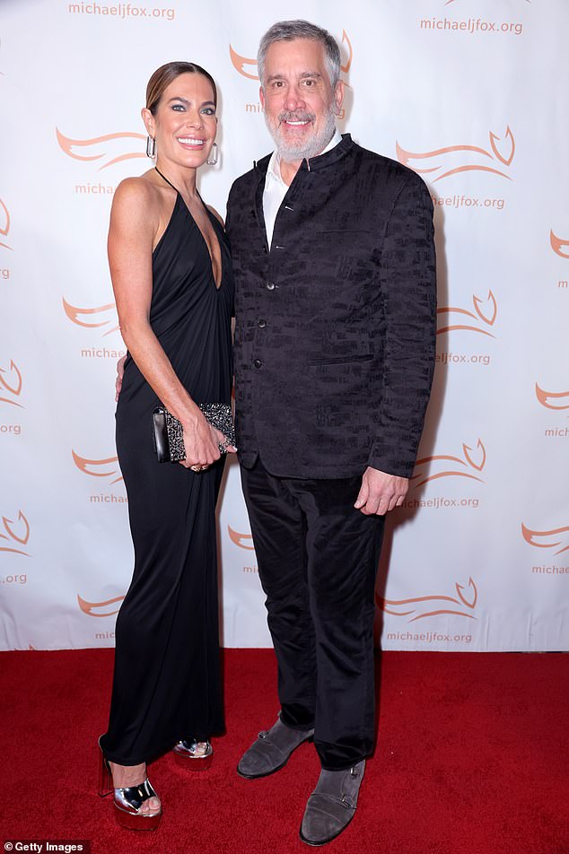Loved up: Paulina Neely and Cam Neely stole the spotlight on the red carpet