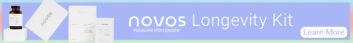 A link to a supplement website called NOVOS. 