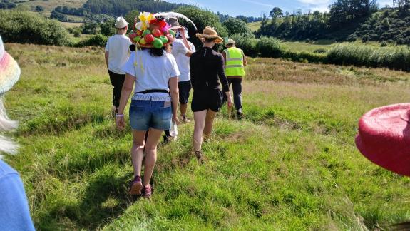 The walk raised more than £6,000