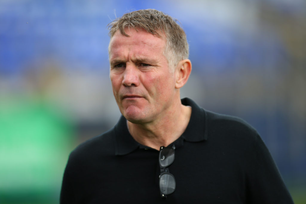 Wrexham Manager Phil Parkinson during the Sky Bet League 2 match between Barrow and Wrexham at the Holker Street, Barrow-in-Furness on Saturday 26t...