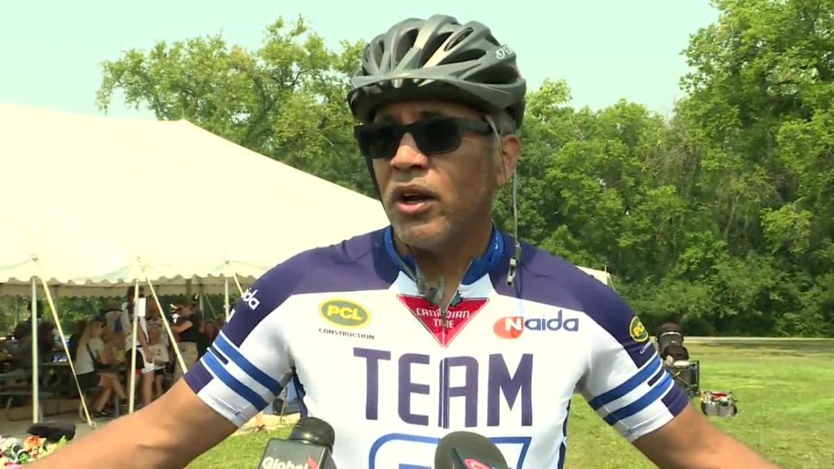 Click to play video: 'Team 81 Ride for Parkinson’s'