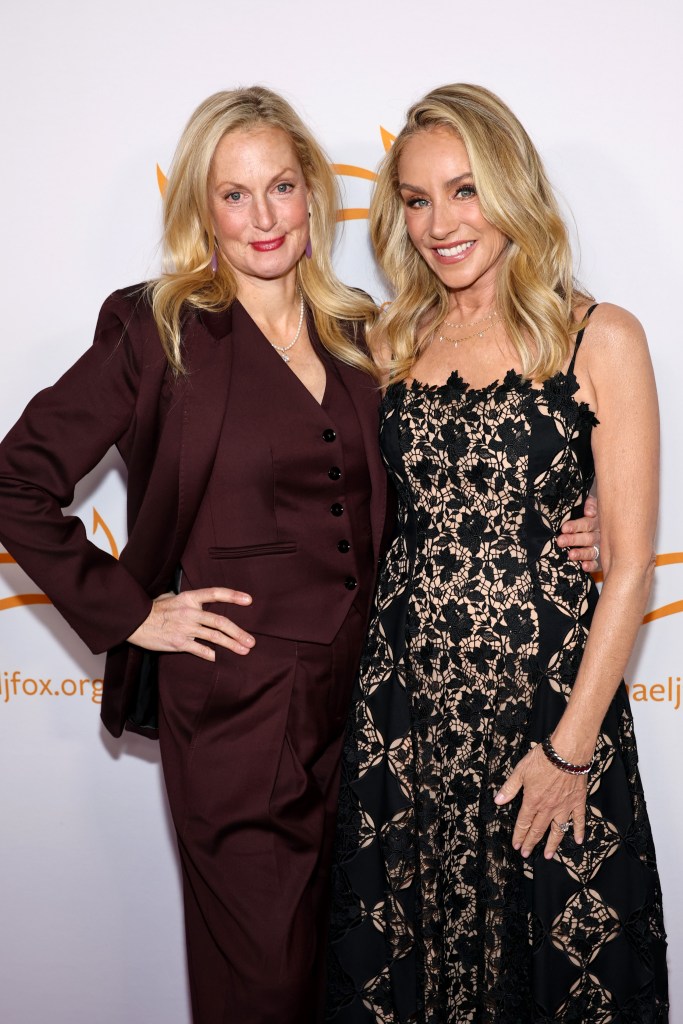 Ali Wentworth and Tracy Pollan attend the 2025 A Funny Thing Happened On The Way To Cure Parkinson's Gala