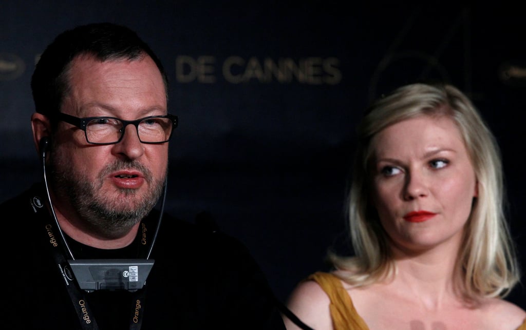 Director Lars von Trier and ‘Melancholia’ cast member Kirsten Dunst in 2011. File photo: Reuters