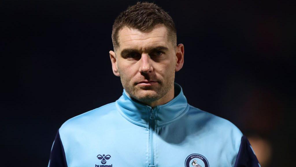 Wycombe striker Sam Vokes 